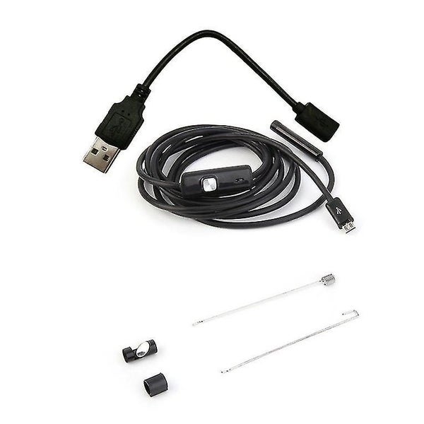 7mm Endoscope Camera For Android Phone Waterproof Phone Endoscope 2.0m Carousel 1