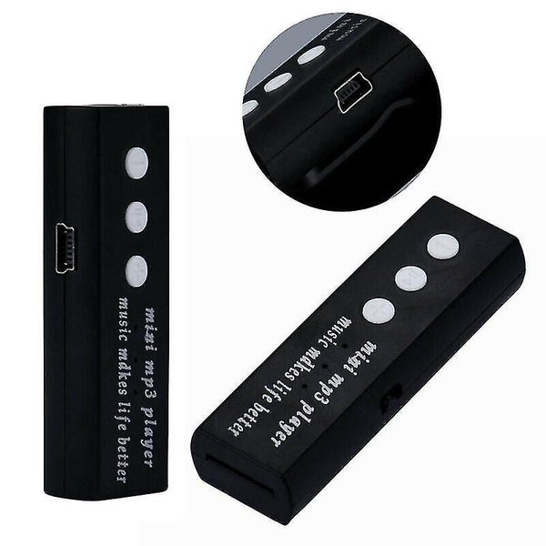 Portable Mini USB Clip Digital Mini Mp3 Music Player Support 16GB SD TF Card Carousel 1