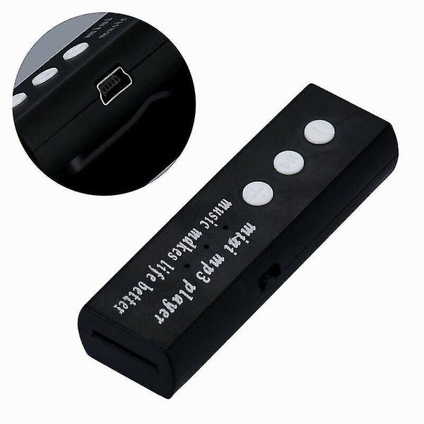 Portable Mini USB Clip Digital Mini Mp3 Music Player Support 16GB SD TF Card Carousel 2