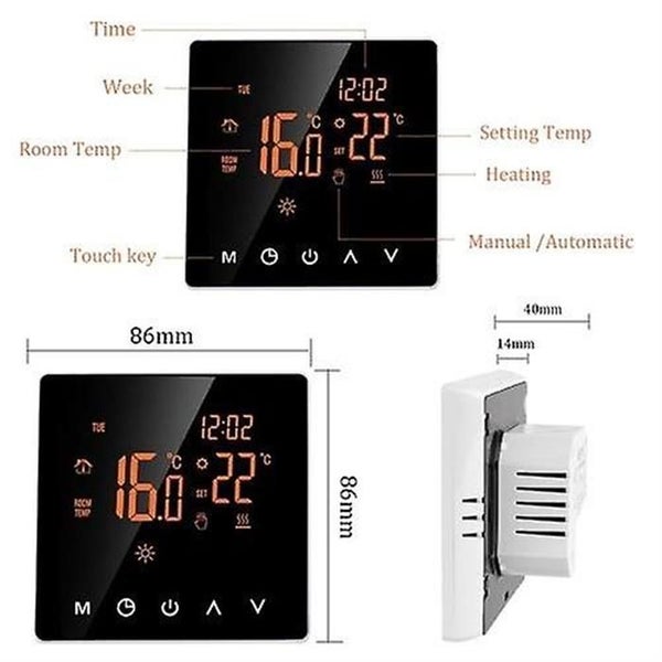 Large Power Intelligent Temperature Controller Touching Screen Weekly Circulatio Carousel 2