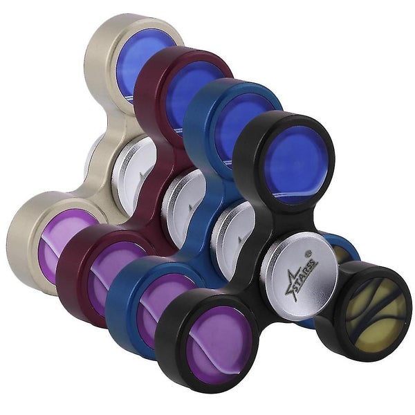 Tri-spinner Finger Toy Hand Spinner Anxiety Stress Relief Fingertip Toy Kids Carousel 5