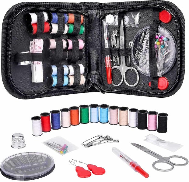 Sewing Kit For Traveler, Adults, Beginner, Emergency, Diy Sewing Supplies Organi Carousel 1
