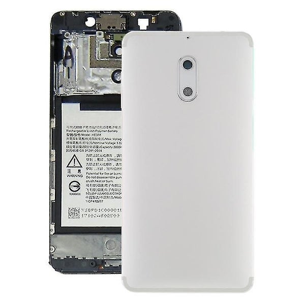 Battery Back Cover with Camera Lens & Side Keys for Nokia 6 TA-1000 TA-1003 TA-1 Carousel 1