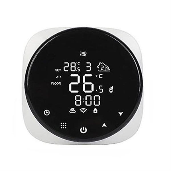 Tuya Wifi Circular Water Underfloor Heating System Boiler Thermostat Round Progr Carousel 1