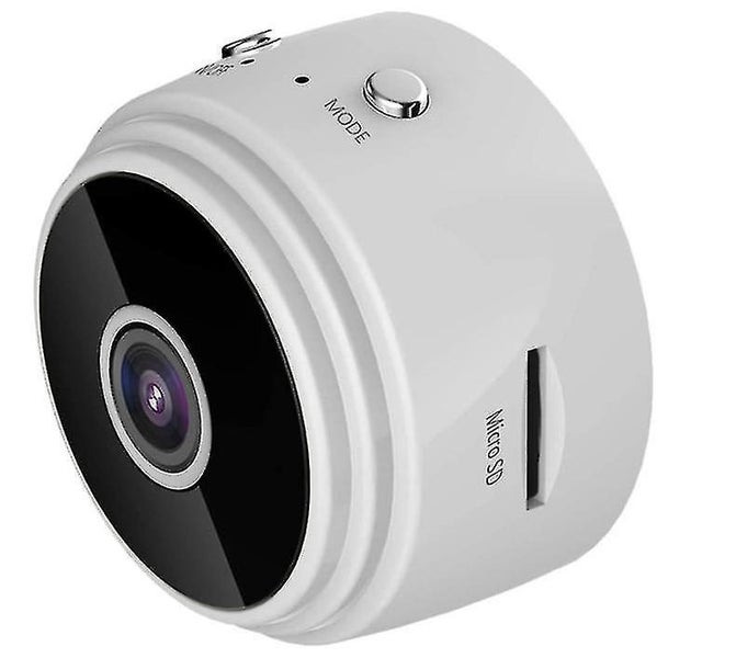 Mini WiFi Camera 1080P Night Vision Sensor Sports Camera White Carousel 1