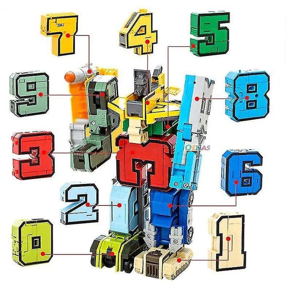 Magic Numbers Creative Blocks Assembling Carousel 1