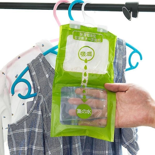 5/10 Pcs Moisture Household Wardrobe Absorbent Bag Family Use Hanging Drying Ag Carousel 5