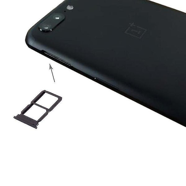 SIM Card Tray for OnePlus 5 Slate Grey Carousel 1
