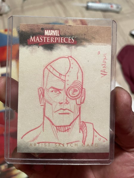 1 of 1 sketch card marvel masterpeice Carousel 1