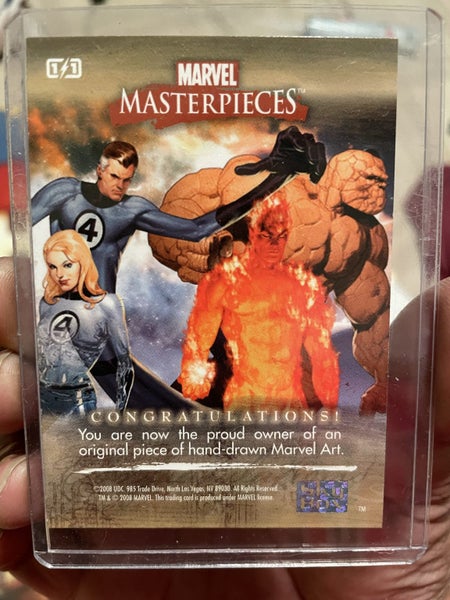 1 of 1 sketch card marvel masterpeice Carousel 2