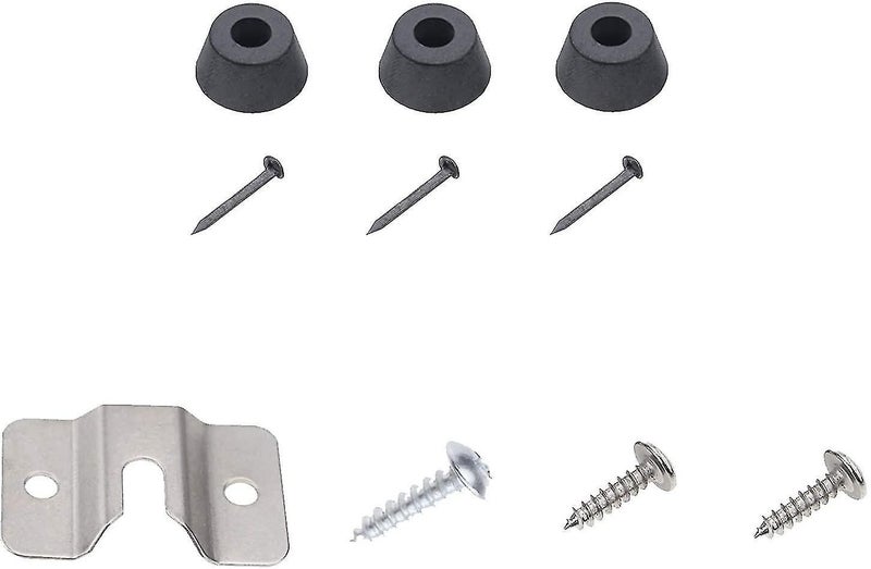 Ruentech Dartboard Mounting Bracket Hardware Kit 1 Set Carousel 1