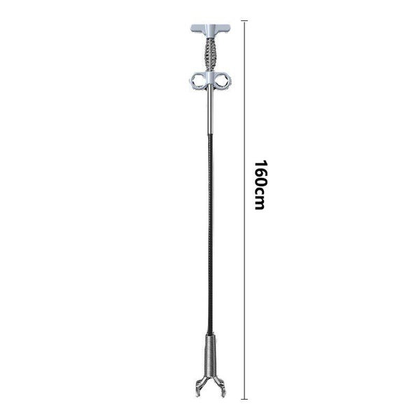 1pc 160CM Sewer Pipe Unblocker Snake Spring Pipe Dredging Tool Carousel 7