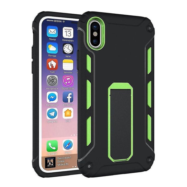 Mobile Phone Protective Case Shockproof For Iphonex With Support Stand Bracket Carousel 1