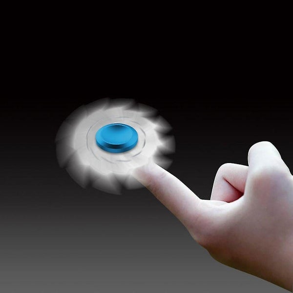 Six-spinners Finger Toy Anti-stress Autism Hand Spinner With Blue Cover Carousel 2