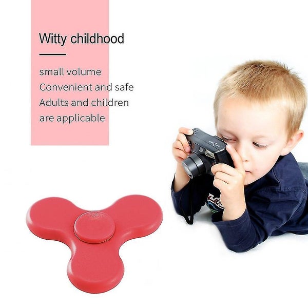 Durable Stress Relief Flashing Sound Fingertip Toy Tri-spinner Hand Spinner Carousel 1