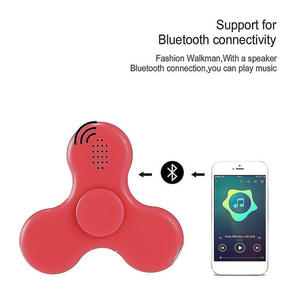 Durable Stress Relief Flashing Sound Fingertip Toy Tri-spinner Hand Spinner Carousel 2