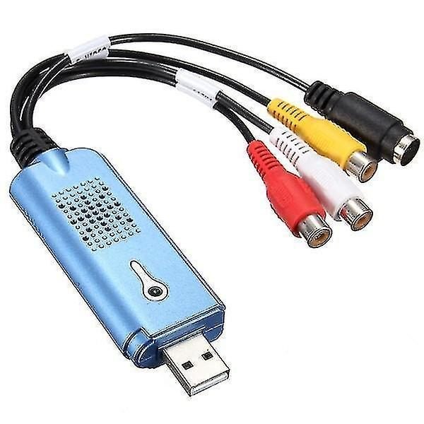 USB 2.0 Converter Audio Video Grabber Capture Adapter for Computer NTSC PAL Carousel 2