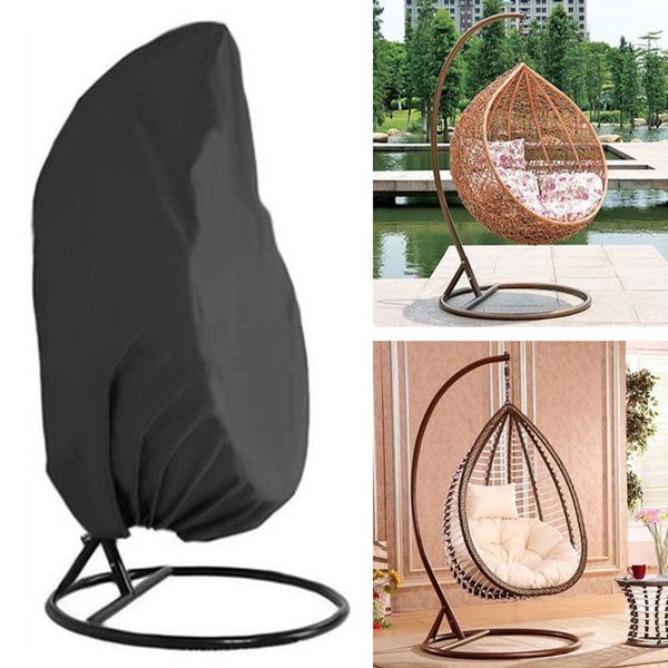 Chair Cover Oslimea Patio Hanging Egg Chair Cover Durable Lightweight Waterproof Carousel 1