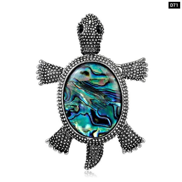 Abalone Shell Lapel Pin Luxury Insect Brooch For Women Carousel 1