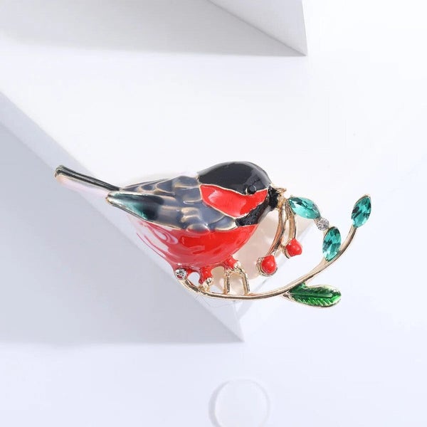Hummingbird Enamel Pin Jewelry For Clothing Parties Carousel 1