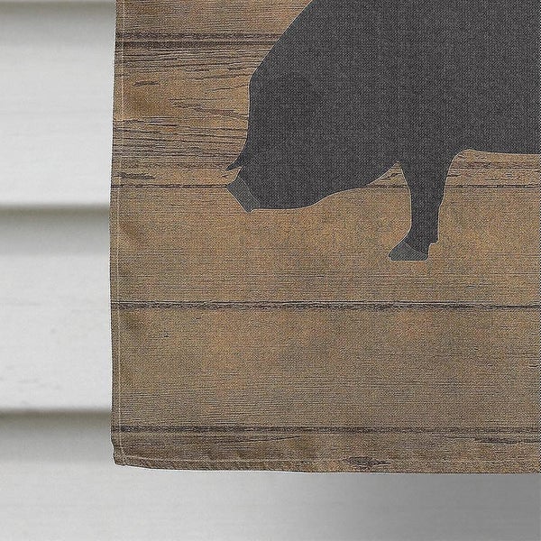 Devon Large Black Pig Welcome Flag Canvas House Size64478532034305113