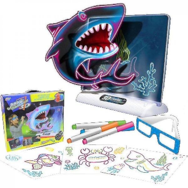 Light Up Tracing Pad,kids Magic Pad Light Up Drawing Board Style4 Carousel 1