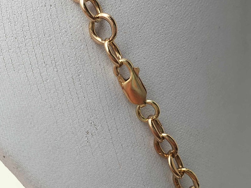 Curb Link Chain in 9ct Yellow Gold 22.80 Grams62863232230273113