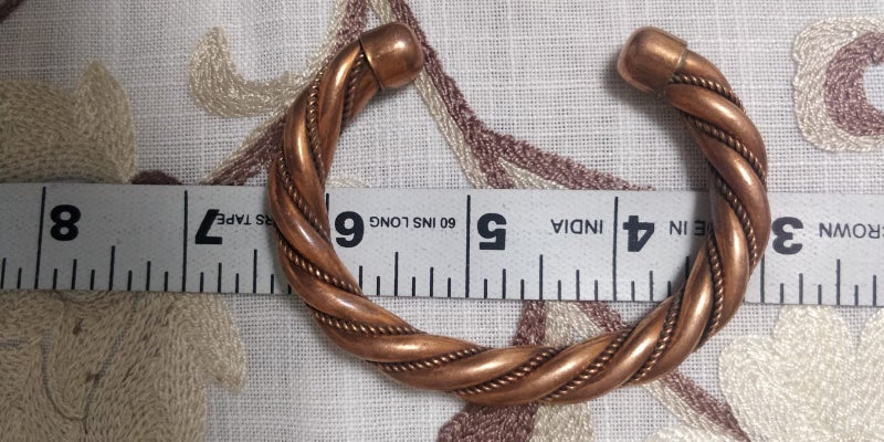 Heavy Healing COPPER Bracelet ~ adjustable (Brand New) Christmas gift Carousel 2