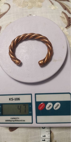 Heavy Healing COPPER Bracelet ~ adjustable (Brand New) Christmas gift Carousel 1