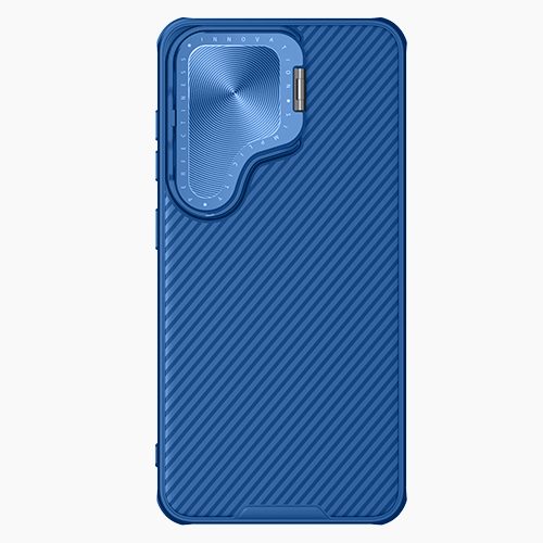 Samsung S24 Nillkin CamShield Prop Lens Protection Magnetic Case BLUE Carousel 1