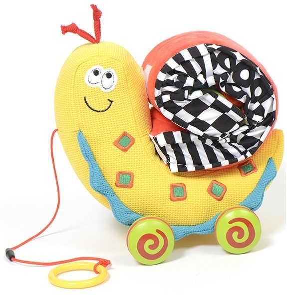 Dolce: Pull Along Snail Carousel 1