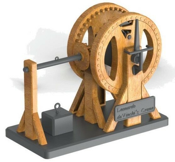 Academy: Educational - Da Vinci Leverage Crane - Model Kit Carousel 2