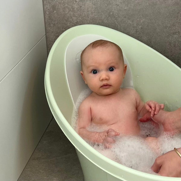 Shnuggle: Baby Bath - Mint Carousel 2