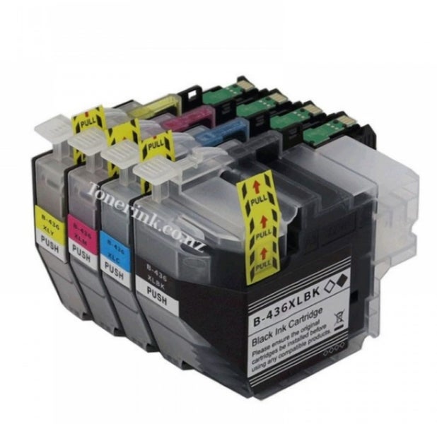 Compatible Brother LC436XL Ink Cartridge Full set Carousel 1