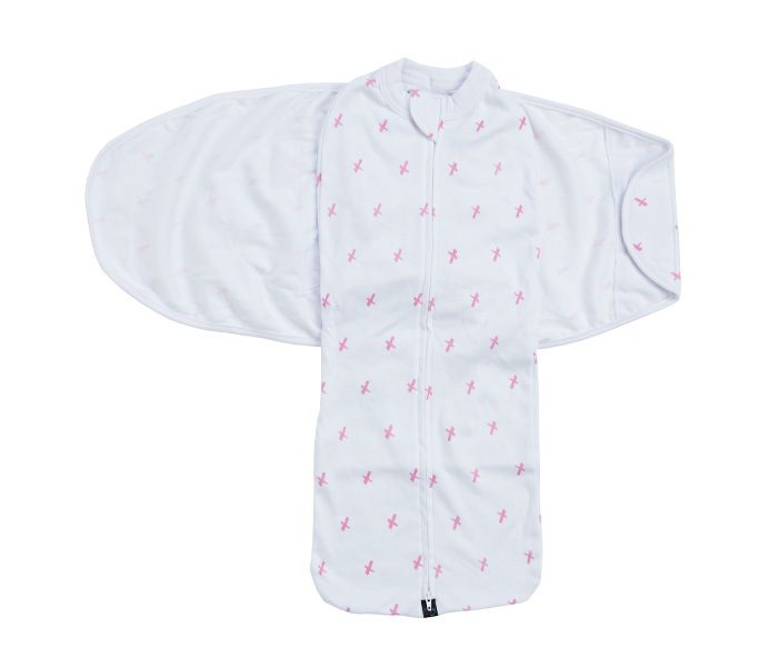 Mum 2 Mum: DreamSwaddle - Pink Criss-Cross (Small) Carousel 2