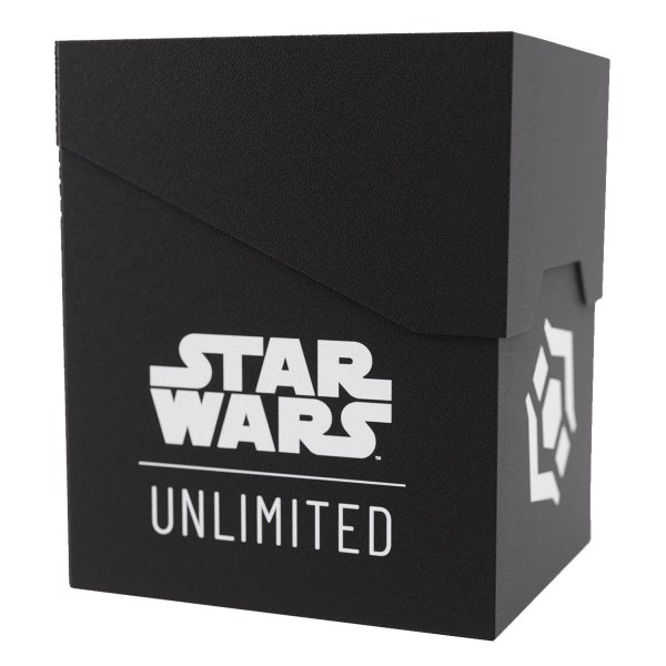 Gamegenic Star Wars Unlimited Soft Crate Deck Box - Black/White Carousel 1