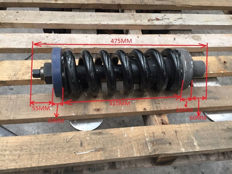 Track Adjuster for Hitachi EX60 Carousel 1