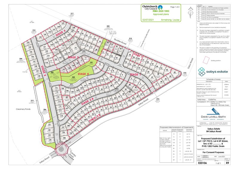 Lot 42 Sabys Estate, Halswell, Christchurch City, Canterbury