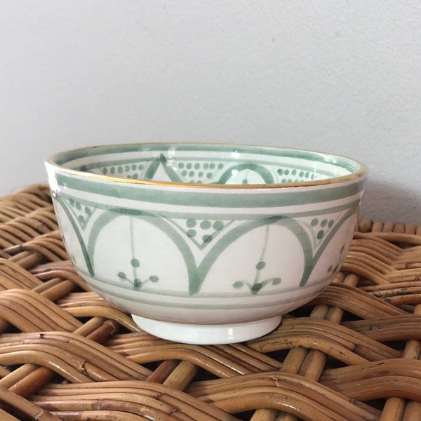 Rabat Safi Bowl - Small in Mint Carousel 2