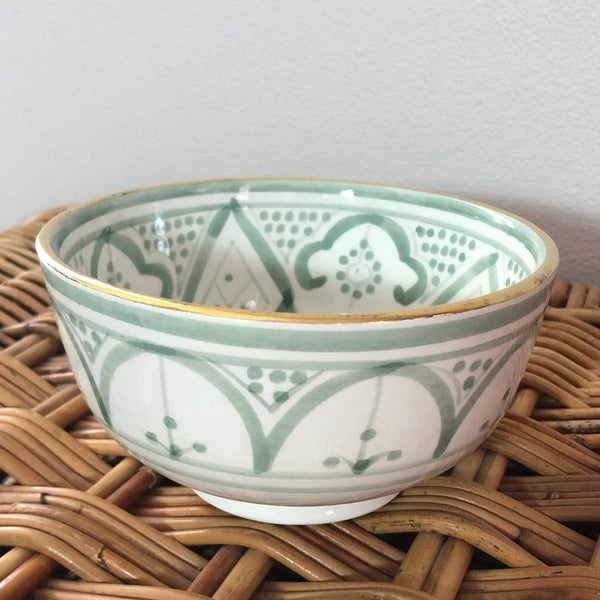 Rabat Safi Bowl - Small in Mint Carousel 4