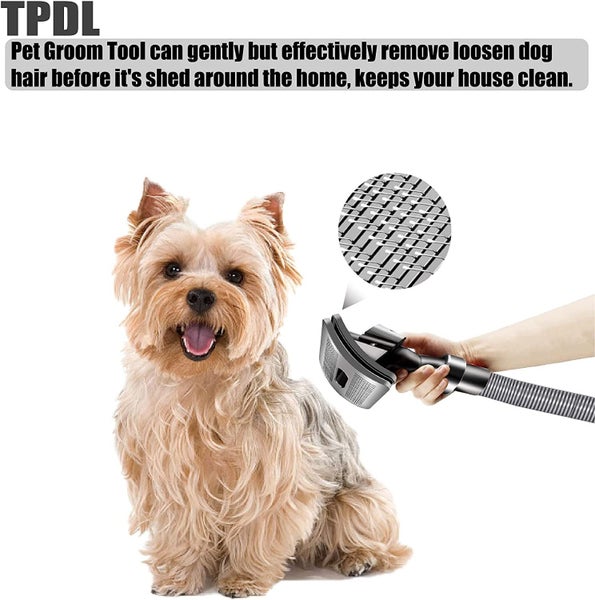 Dog Pet Groom Tool Attachment Compatible with Dyson V7 V8 V10 V11 V12 V15 Carousel 9