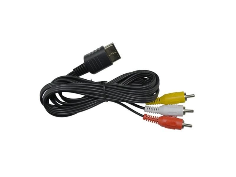 1.8M Composite AV Cable For SEGA Dreamcast RCA Cord For DC Carousel 1