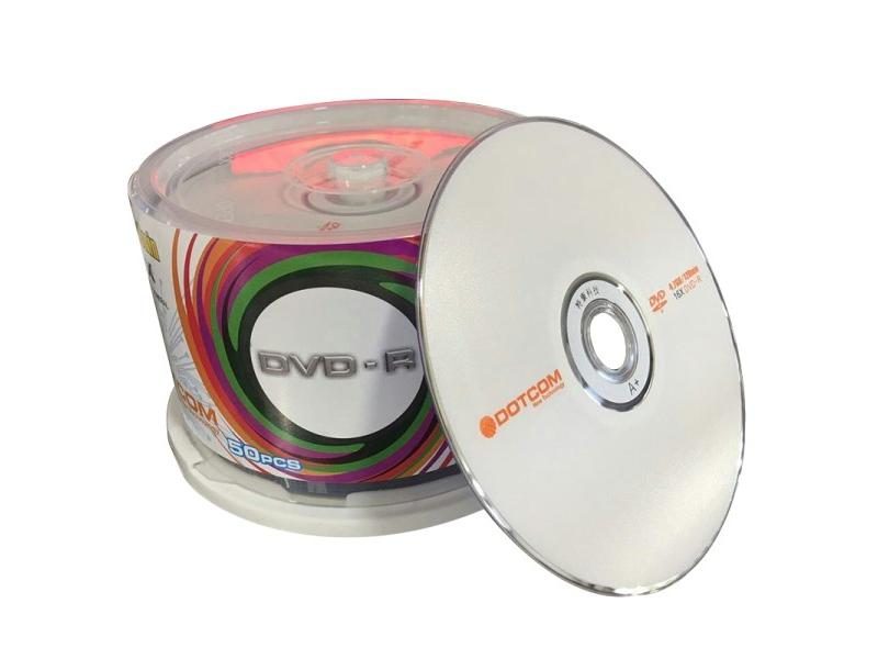 50pcs DVD Drives 4.7GB Blank DVD R CD Disks For Data Storage Carousel 2