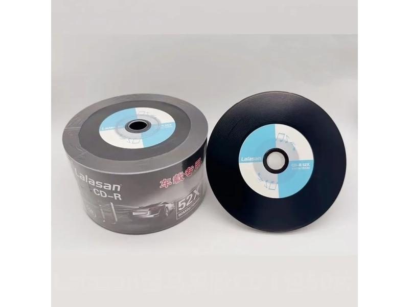 Lalashan Black CD-R Disks Discs Recordable 700MB 80MIN 52X 50pcs/Lot Carousel 1