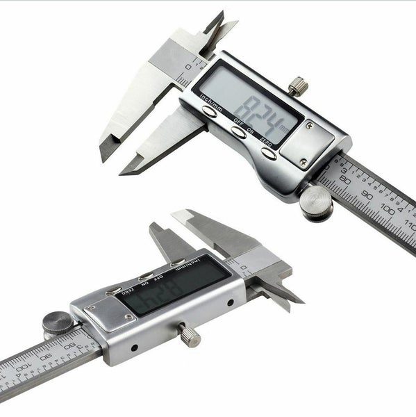 200mm Electronic Digital Vernier Caliper Stainless Steel LCD Gauge Micrometer Carousel 2