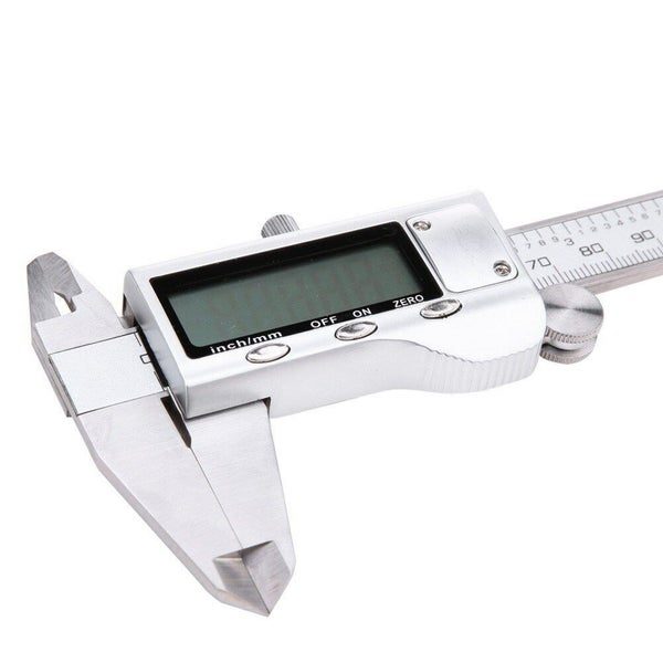 200mm Electronic Digital Vernier Caliper Stainless Steel LCD Gauge Micrometer Carousel 5