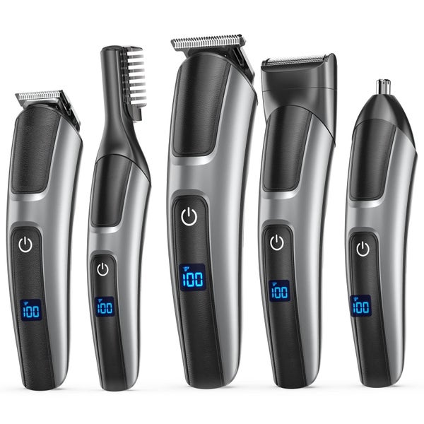 Electric Beard Trimmer Cordless Rechargeable Waterproof Hair Trimmer Carousel 2