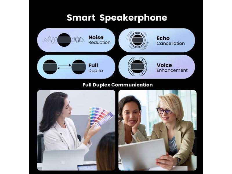 Bluetooth Speakerphone-Tenveo M5BEX With Daisy Chain Cable Computer Speakers Carousel 1