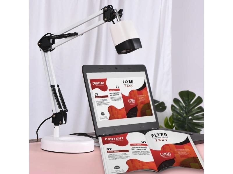 2 In 1 Document Scanner Camera Webcam With Auto-Focus And LED Supplemental Carousel 2