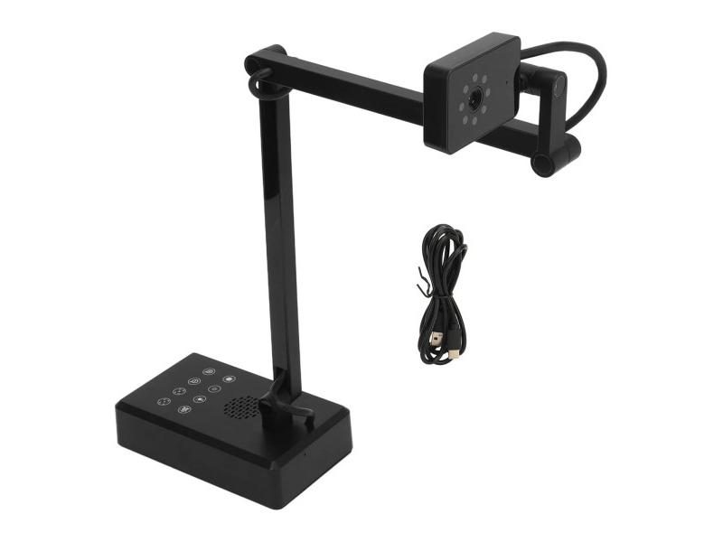 4K USB Document Camera 16MP Webcam With LED Light And Mic Up To 30fps Auto Carousel 1